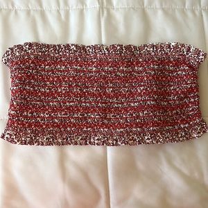 Tory Burch COSTA BANDEAU BIKINI TOP